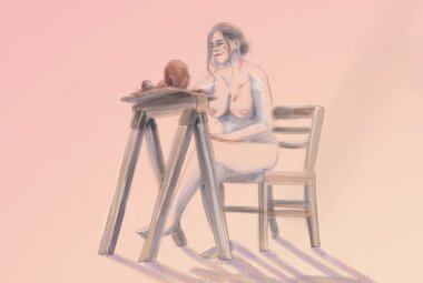 Meerkunst: workshop werken naar naaktmodel 