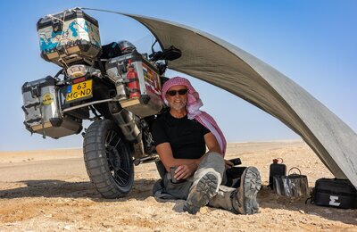 NUT lezing door Oskar Verkamman  Solo motorreis door het Midden Oosten